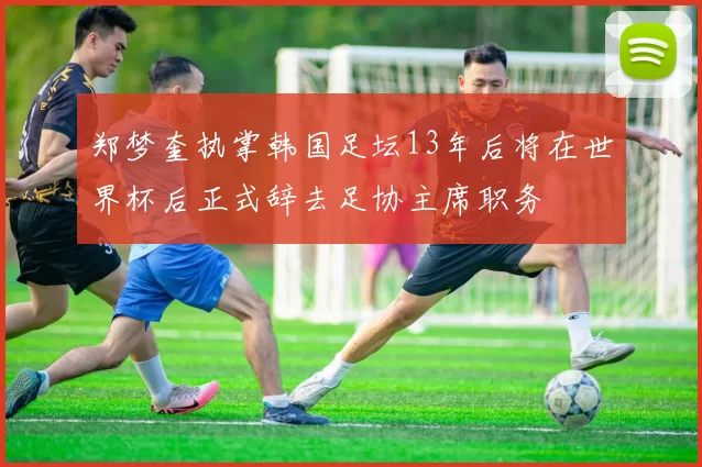 郑梦奎执掌韩国足坛13年后将在世界杯后正式辞去足协主席职务